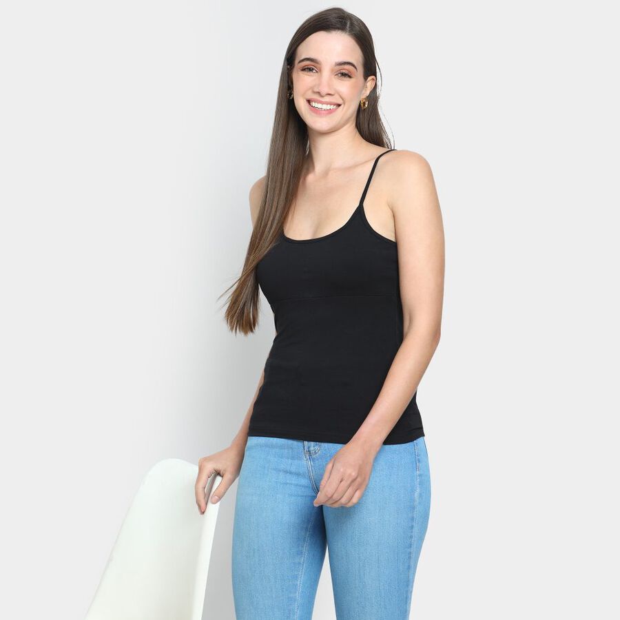 Ladies' Slips, Black, large